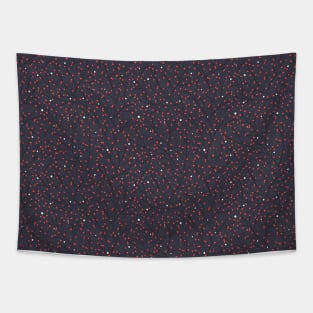 Snowy Rowanberry Grove Pattern Tapestry