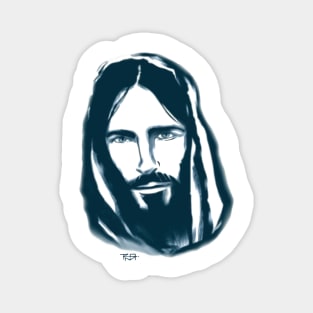 Jesus Christ Face illustration Magnet