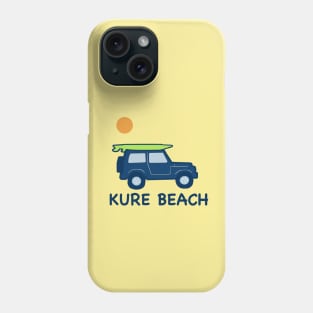 Kure Beach NC Surf Phone Case