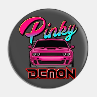 Pinky Demon Pin