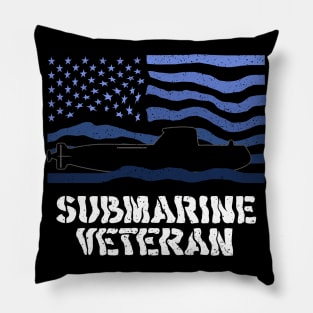 Submarine veteran USA American hero veterans day Pillow