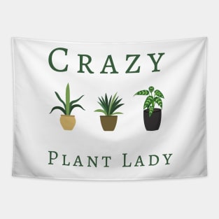 Crazy Plant Lady Tapestry