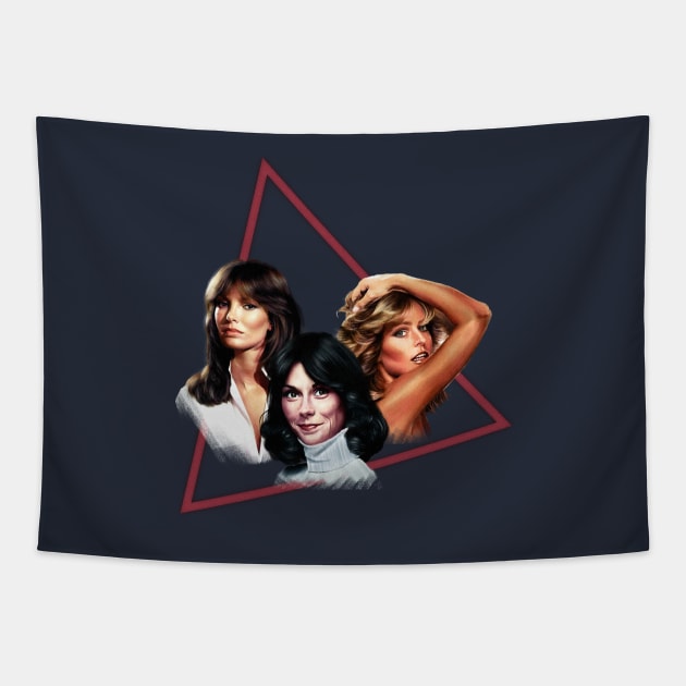 Charlie's Angels: Season One Tapestry by micheleamadesi