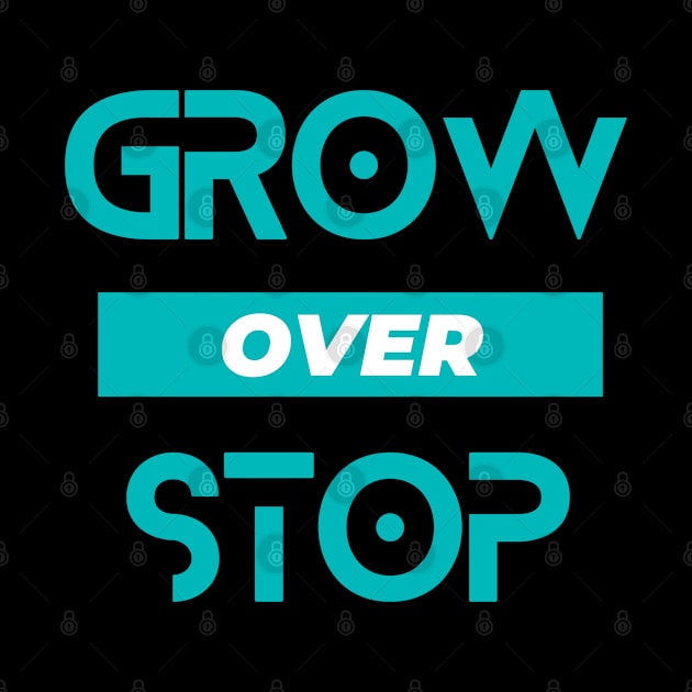 grow over stop by Patterns-Hub