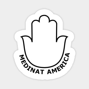 Hamsa of Medinat America Magnet