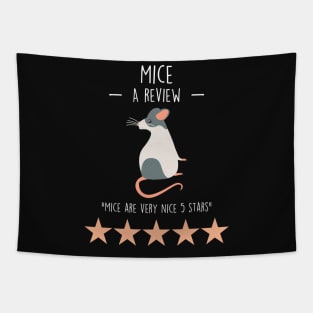 Mouse Review Tapestry