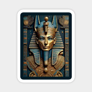 Golden King Tutankhamun Magnet