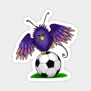 Fuzzy Soccer Magnet