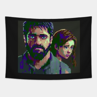 The Last of Us Pedro Pascal Joel inspired design Tapestry