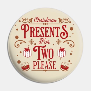 Christmas Presents For Two Pregnancy Announcement Pin