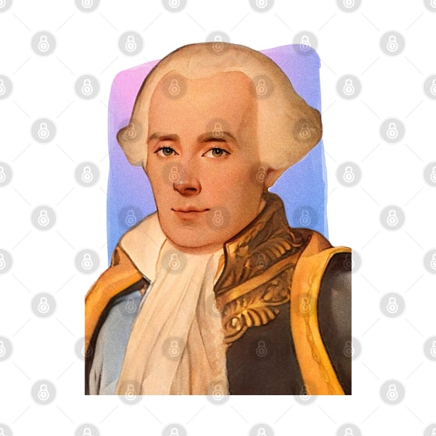 French polymath Pierre-Simon Laplace illustration by Litstoy 