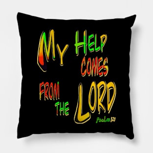 Reggae rasta inspirational motivational quotes of faith Pillow