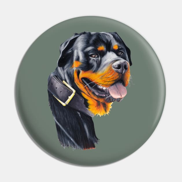 Rottweiler Pin by Apatche