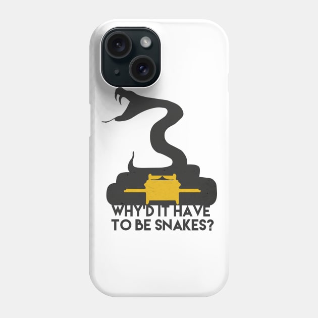 Why'd it have to be snakes? Phone Case by WinterWolfDesign