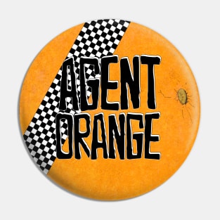 Agent Orange - Orange Peel. Pin