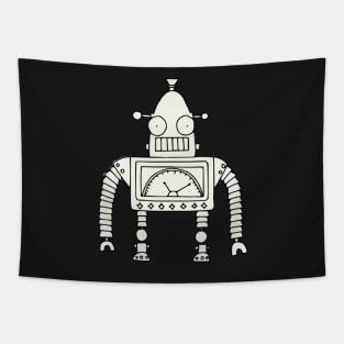 Bottie:Retro Robot Tapestry