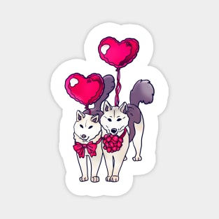 WE WUV YOU DOGGOS CARD PLUS Magnet