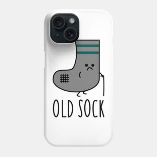 Funny old sock Phone Case