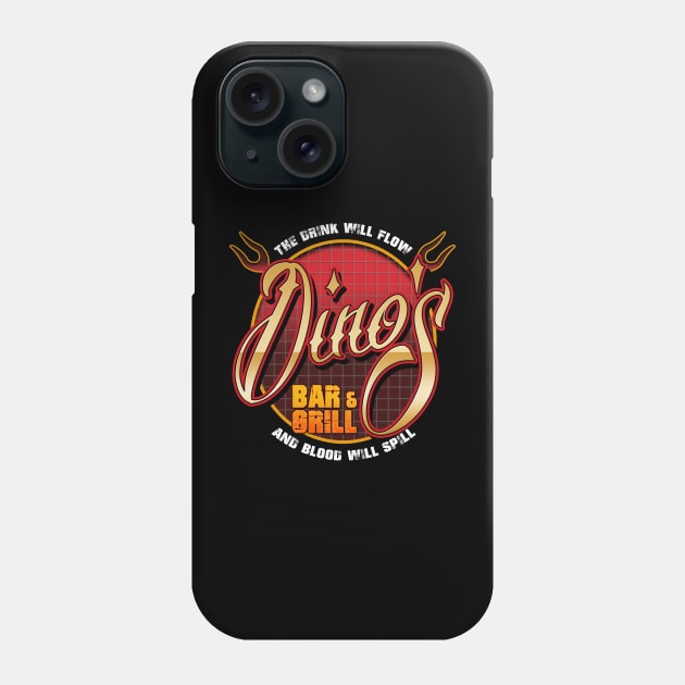 The Boys Are Back In Town Lyric Design Phone Case by HellwoodOutfitters