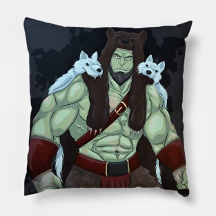 SkarGor Orc Barbarian Pillow