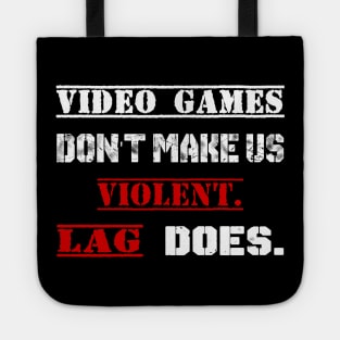 Video Games Don't Make Us Violent LAG Does Tote