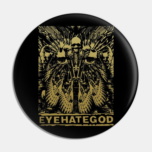 EYEHATEGOD BAND Pin by Kurasaki