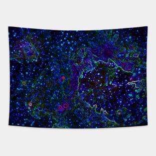 Black Panther Art - Glowing Edges 372 Tapestry