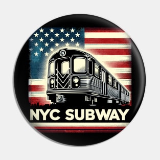 NYC Subway Pin