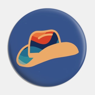 Cool Cowboy Hat Pin