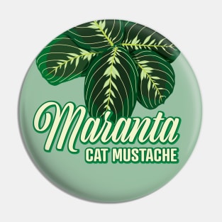 Maranta Cat Mustache Pin