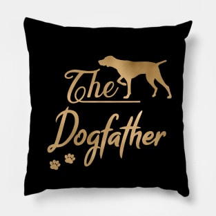 The English Pointer Dogfather Pillow