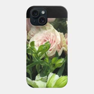 photo, pink beautiful roses Phone Case