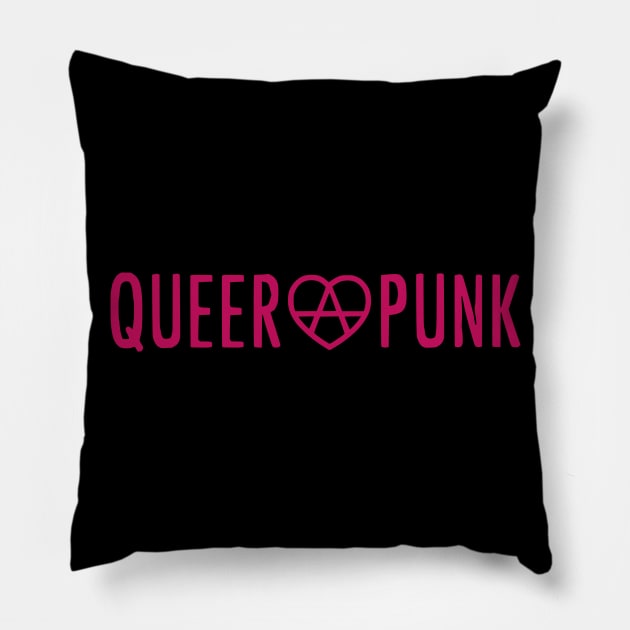 Queer Punk Pillow by prettyinpunk