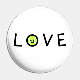 I Love Tennis！ Pin