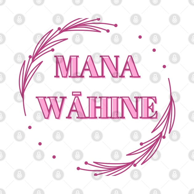 mana wāhine pink hawaii slogan by maplunk