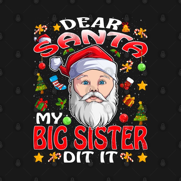 Dear Santa My Big Sister Did It Funny by intelus