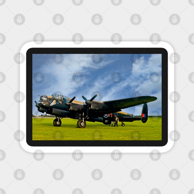 RAF Lancaster Bomber Magnet by MartynUK