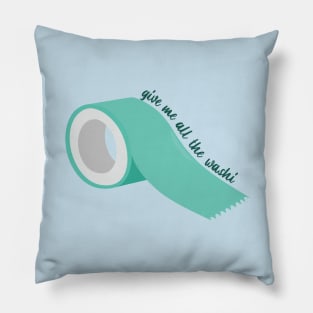 Give me all the Washi (blue) Pillow