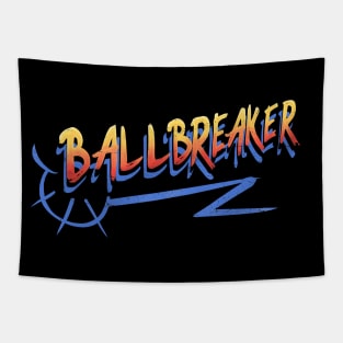 Ballbreaker Logo - vintage Tapestry