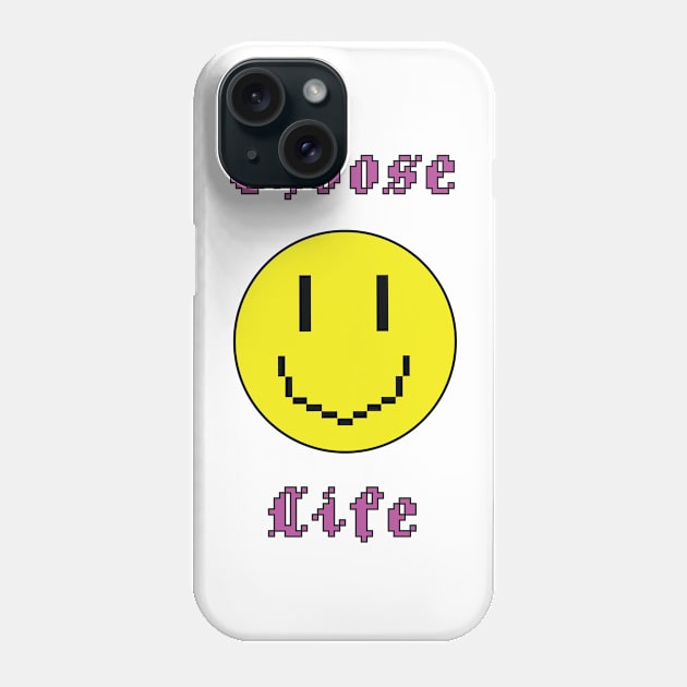 Choose Life - Movie quote Phone Case by Vortexspace