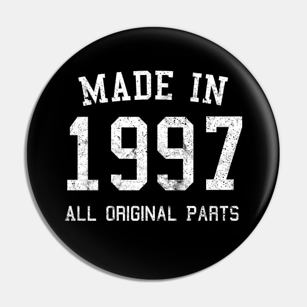 1997 Birthday Pin by SpottydoggCreatives