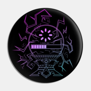 Electronic crystal ball Pin