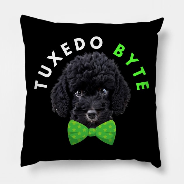 Tuxedo Byte Pillow by iTMekanik