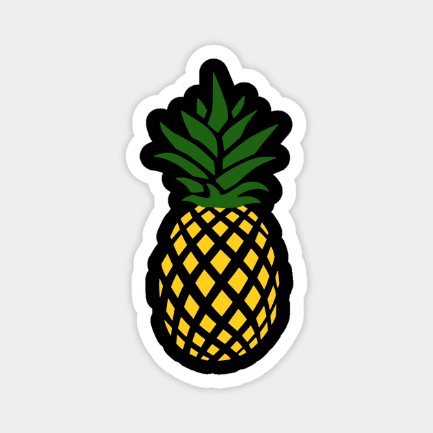 pineapple Magnet by amenij