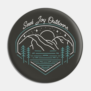 Seek Joy Outdoors Pin