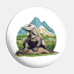 Komodo Dragon Pin