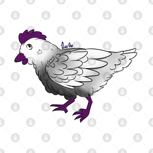 Asexual Chicken Pride - 2019 by Qur0w