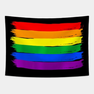 Gay Pride Support Love Rainbow Flag Lgbtq Flag Lgbt Rights Tapestry