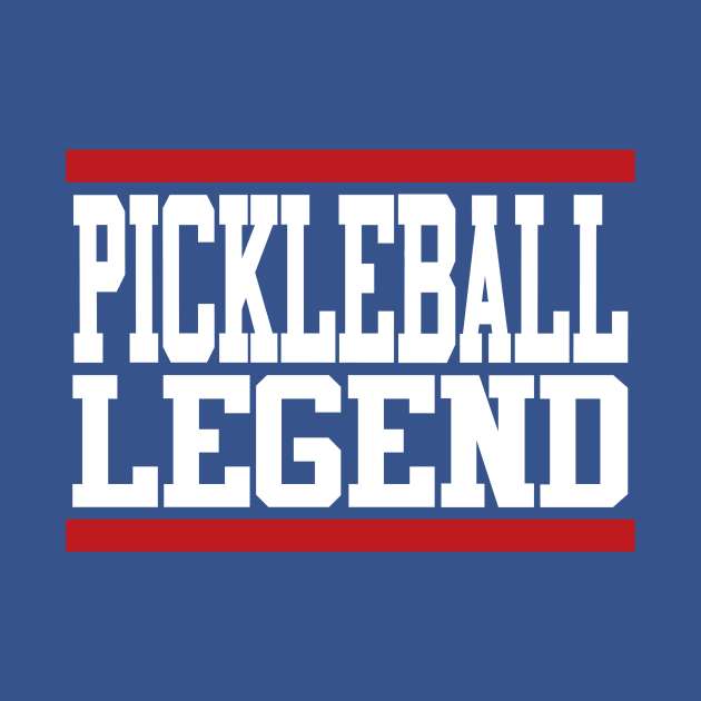 Pickleball Legend by LefTEE Designs