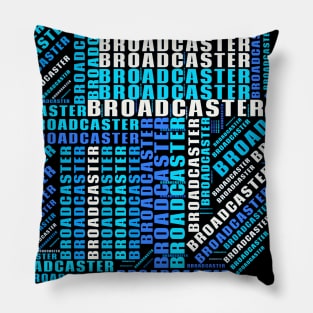 Amusing Broadcaster Artwork Pillow